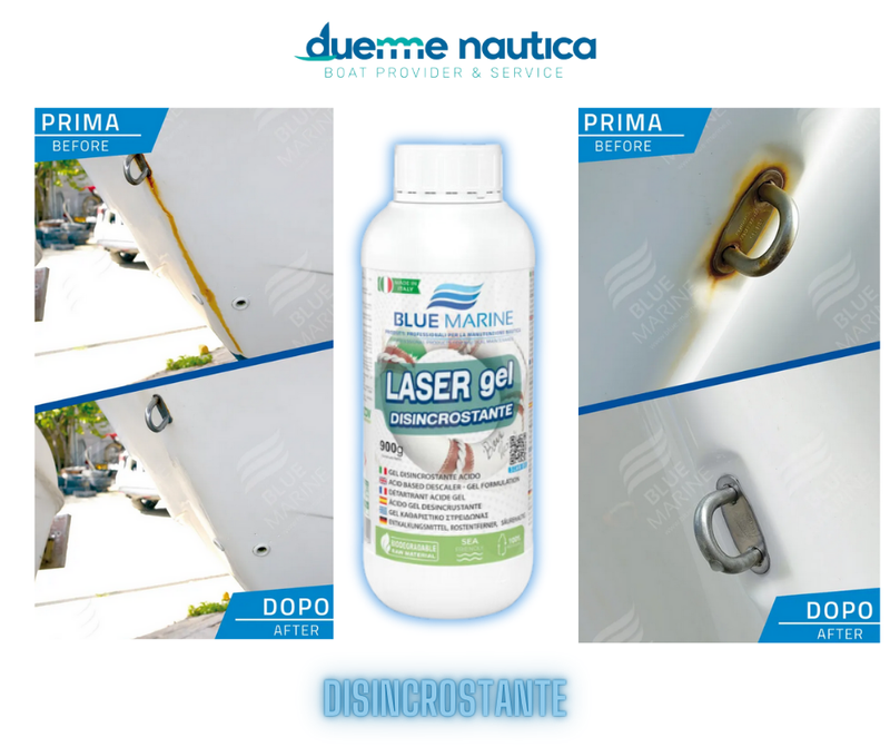 Laser Gel - disincrostante acido in gel 900gr